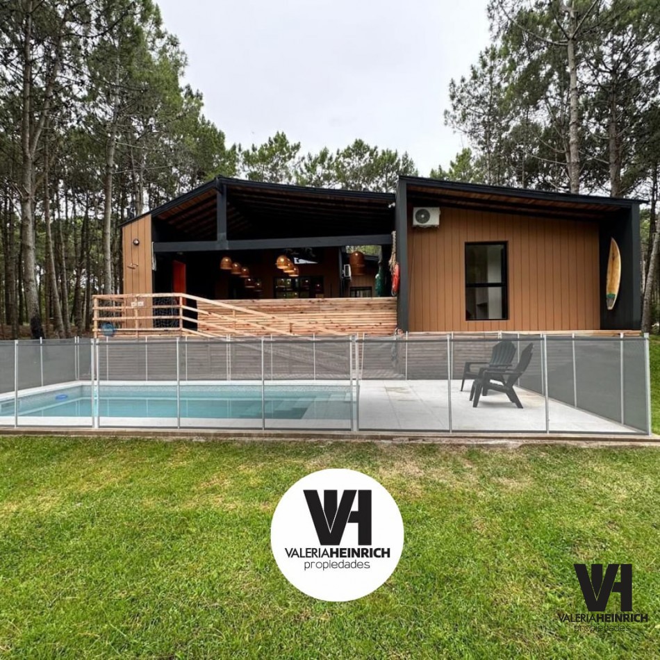 Casa Villarobles. Cerca Pinamar y Costa Esmeralda. Con salida al mar. 20 pax. ALQUILER. 6 DORM