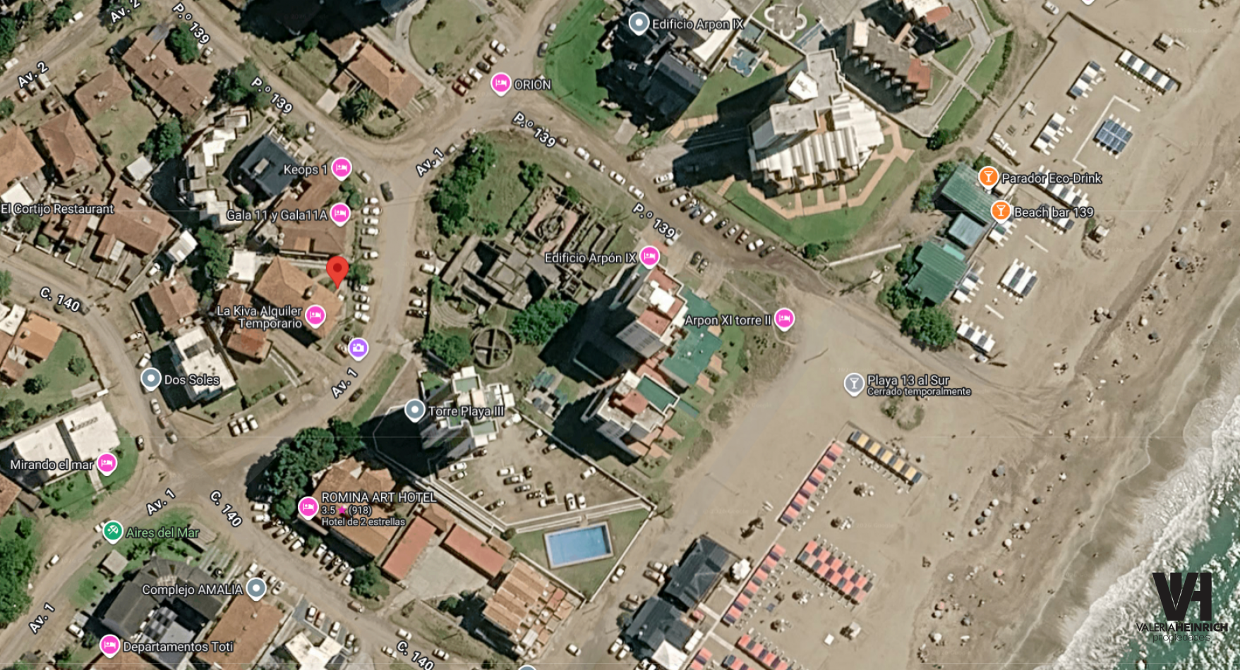 Venta departamento en Villa Gesell Sur 2 ambientes permuta oportunidad