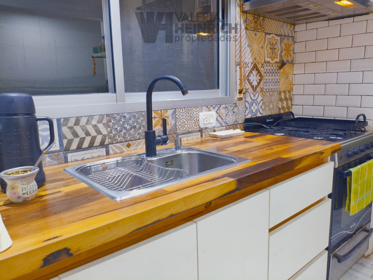 Venta departamento cerca del mar, mar de Ostende, 3 amb. cochera oportunidad permuta