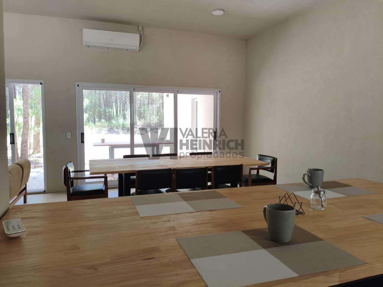 Casa en alquiler en Villa Robles cerca de Pinamar y Costa Esmeralda. barrio cerrado Villarobles