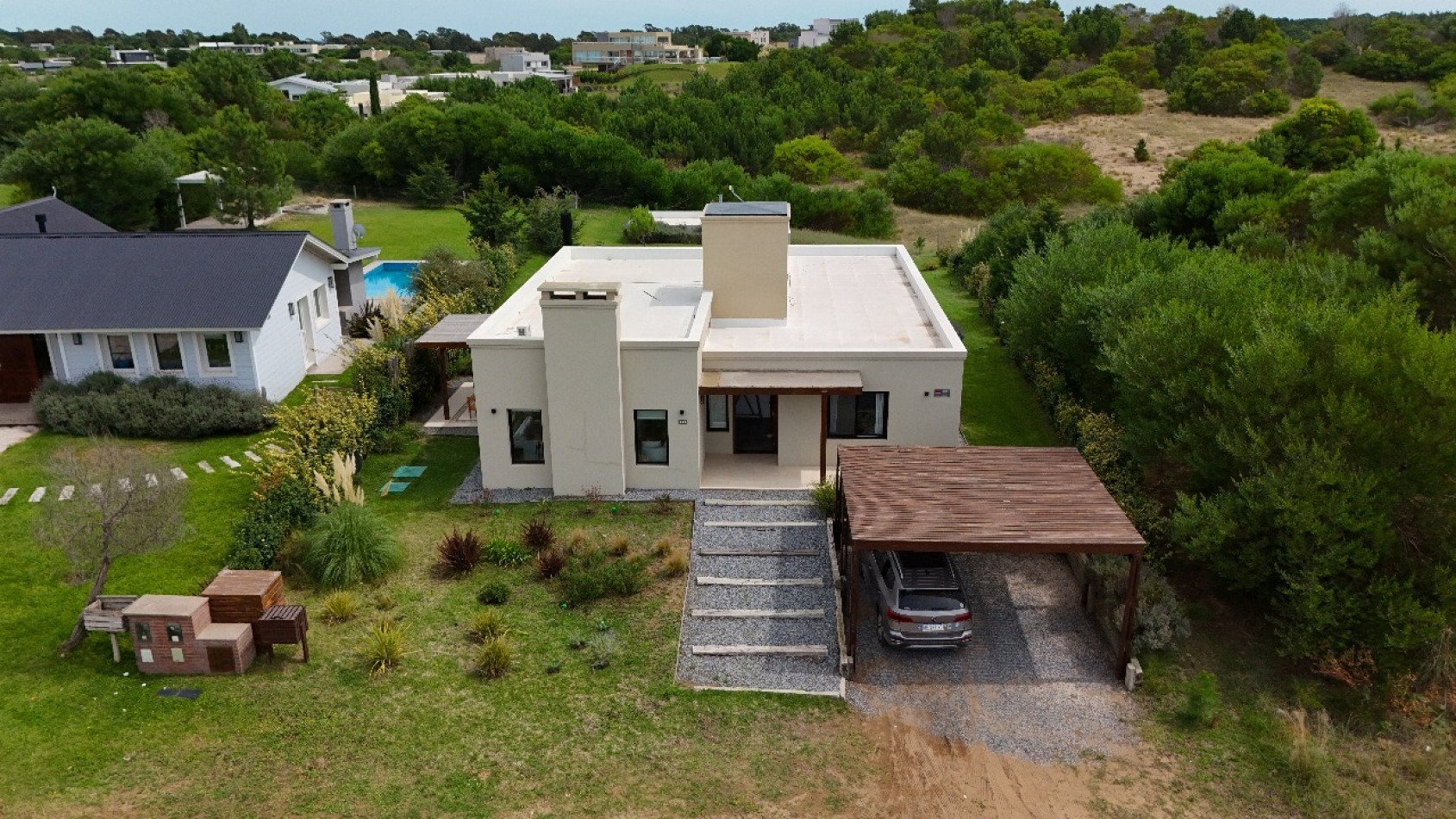 Casa en venta Costa Esmeralda, golf 1 fondo libre