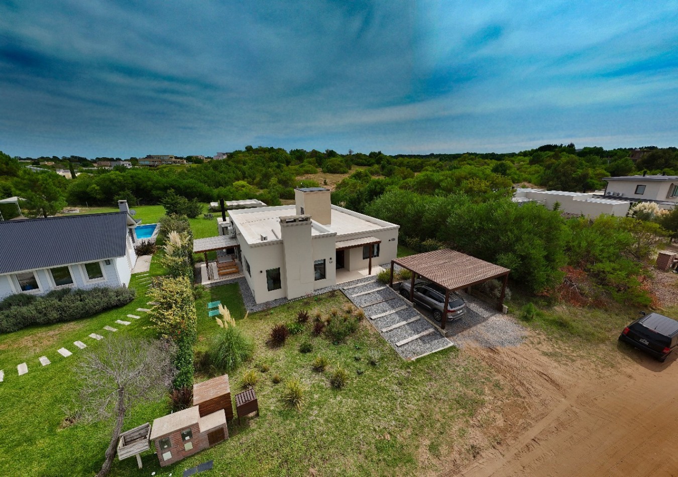 Casa en venta Costa Esmeralda, golf 1 fondo libre